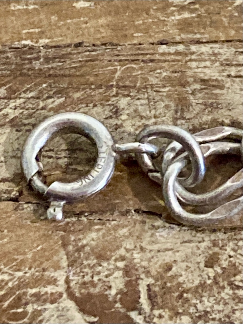 Silver Charm Bracelet with Bell, Fairy, Horse Charms 7” to 7.5” Long - Picture 9 of 16